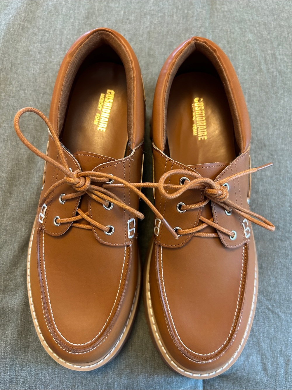 Cushionaire Women's Beam Chunky Boat Loafers + Memory Foam